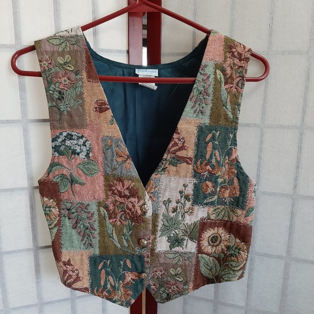 Backroad Blues "Tapestry" Look Vest